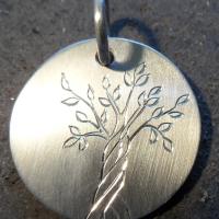 arbre de vie sur médaille