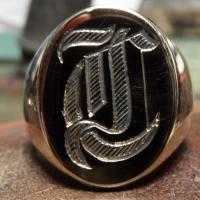 Chevalière gothique